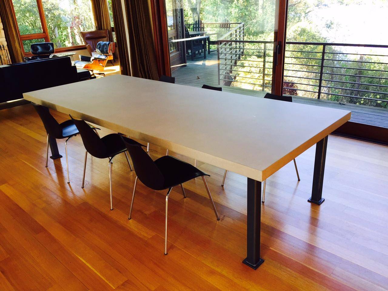 Custom Commercial Concrete Tables CustomCreteWerks